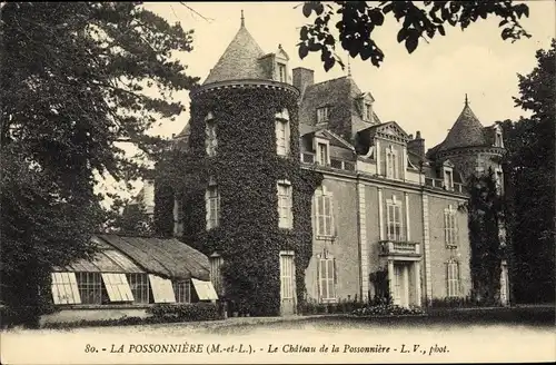 Ak La Poissonnière Maine-et-Loire, Le Château
