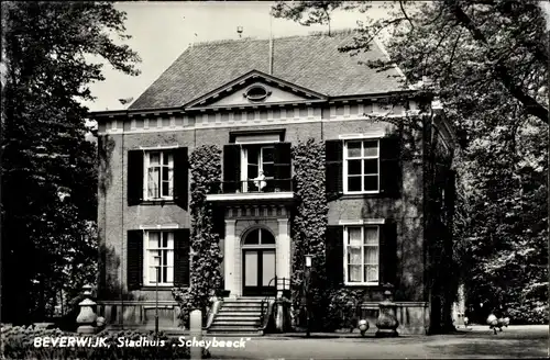 Ak Beverwijk Nordholland Niederlande, Stadhuis Scheybeeck