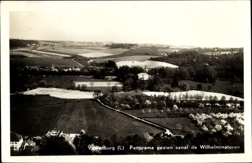 Ak Valkenburg aan de Geul Limburg, Panorama gezien vanaf de Wilhelminatoren