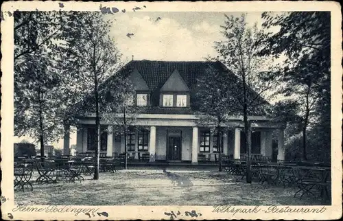 Ak Sodingen Herne im Ruhrgebiet, Volkspark Restaurant