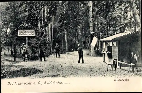 Ak Bad Freienwalde an der Oder, Waldschänke