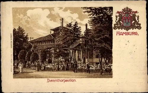 Wappen Litho Hamburg, Dammtorpavillon