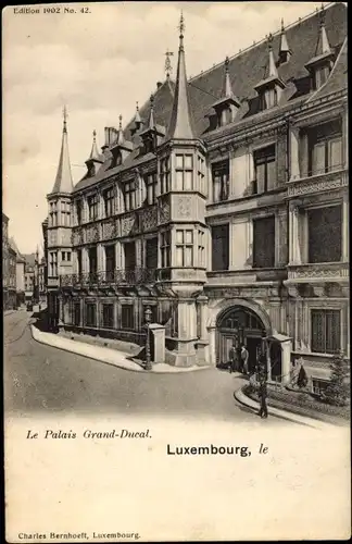 Ak Luxemburg, Le Palais Grand Ducal