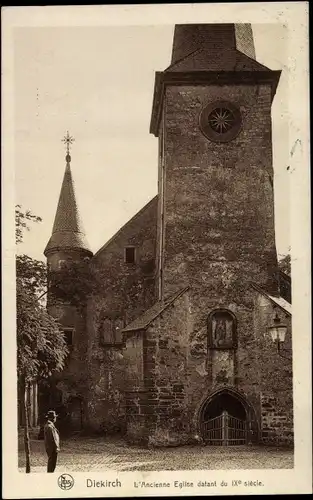 Ak Diekirch Luxemburg, L'Ancienne Eglise datant du IXe siecle