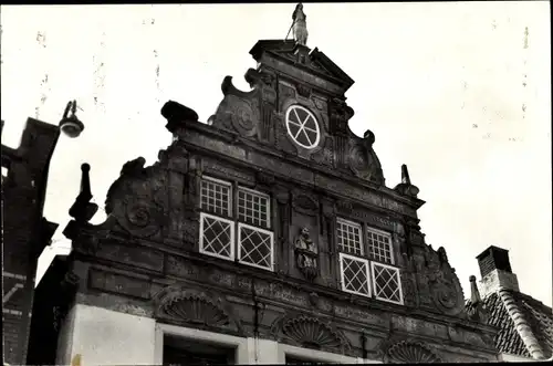 Ak Coevorden Drenthe, Oude Gevel von 1631