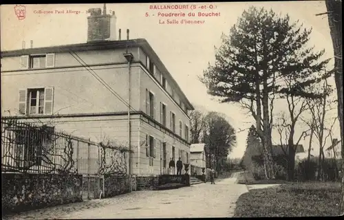 Ak Ballancourt Essonne, Poudrerie du Bouchet, Salle d´Honneur