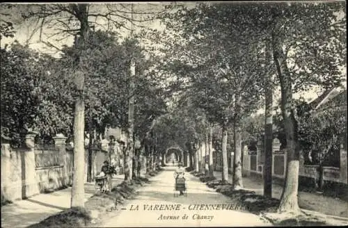 Ak Lavarenne Chennevières Val-de-Marne, Avenue du Chanzy