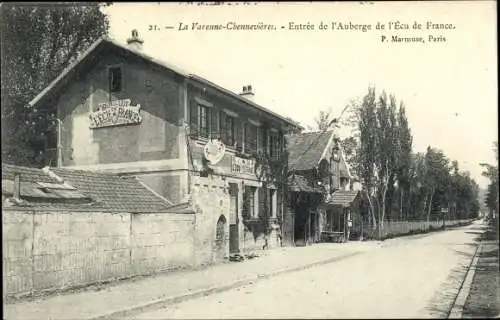 Ak La Varenne Chennevières Val-de-Marne, Auberge de l´Écu de France