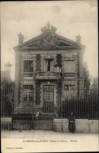 Ak Saint Brice sous Forêt Val d’Oise, Mairie