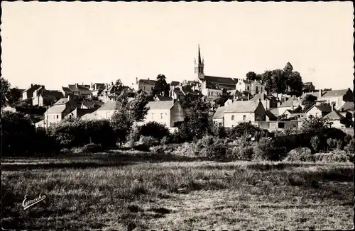 Ak Pouancé Maine-et-Loire, Vue d´Ensemble