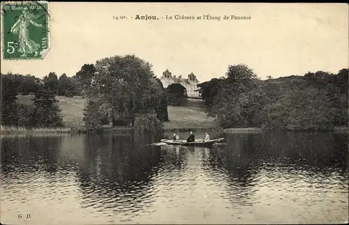 Ak Anjou Maine et Loire, Château et Étang de Pouancé