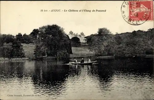 Ak Anjou Maine et Loire, Château et Étang de Pouancé