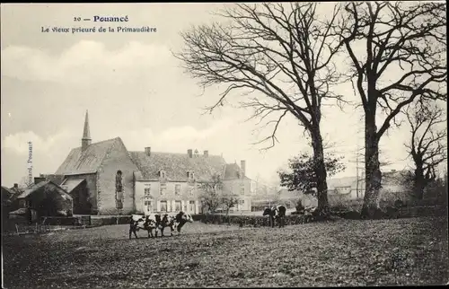 Ak Pouancé Maine-et-Loire, Prieuré de la Primaudière