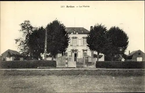 Ak Ardon Loiret, La Mairie