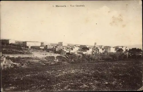 Ak Mascara Algerien, Vue generale