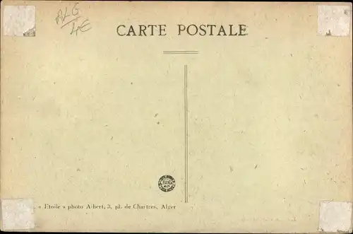 Ak Mascara Algerien, La Mairie