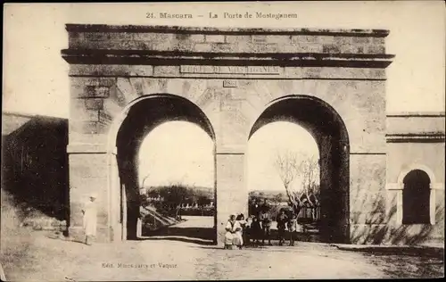 Ak Mascara Algerien, La Porte de Mostaganem