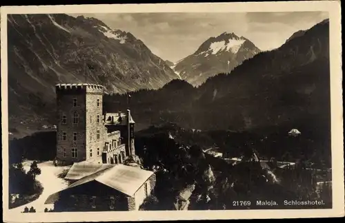 Ak Maloja Kanton Graubünden, Schlosshotel