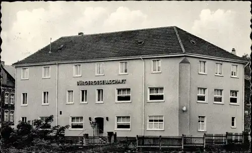 Ak Betzdorf im Westerwald Rheinland Pfalz, Gaststätte Bürgergesellschaft, Augustastraße 5