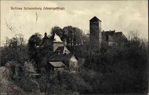 Ak Rinteln an der Weser, Schloss Schaumburg