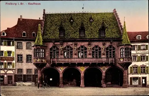 Ak Freiburg im Breisgau, Kaufhaus