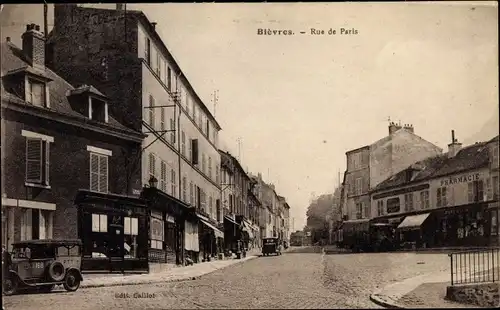 Ak Bièvres Essonne, Rue de Paris