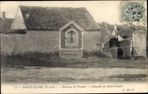 Ak Boissy le Sec Essonne, Hameau de Venant, La Chapelle