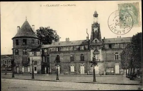 Ak Clamart Hauts de Seine, La Mairie