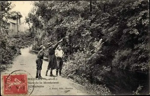 Ak Meulan en Yvelines, La Montcient, L´Aubette