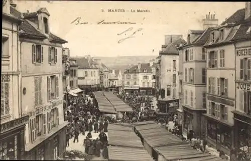 Ak Mantes Yvelines, Le Marché