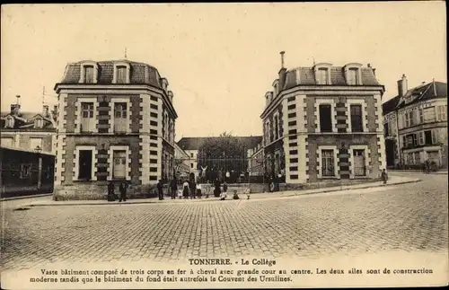 Ak Tonnerre Yonne, Le Collège