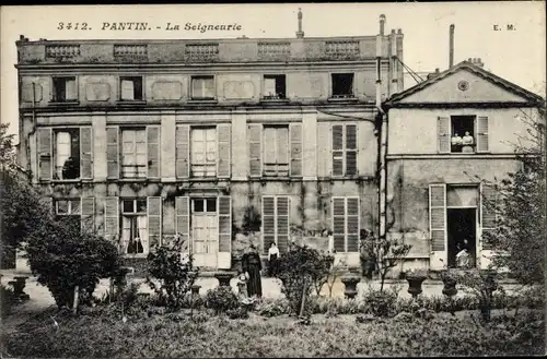 Ak Pantin Seine Saint Denis, La Seigneurie