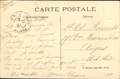 Ak Pantin Seine Saint Denis, Vue Générale