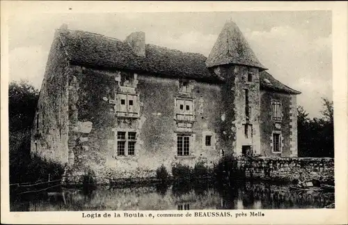 Ak Melle Deux Sèvres, Beaussais, Logis de la Boulaye