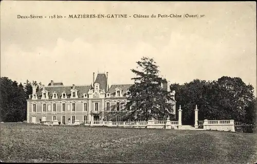 Ak Mazières en Gâtine Deux Sèvres, Château du Petit Chêne