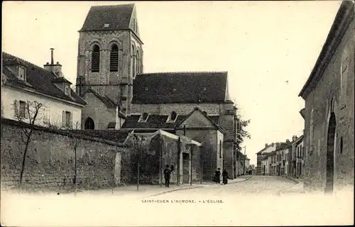 Ak Saint Ouen l’Aumône Val d’Oise, L'Eglise