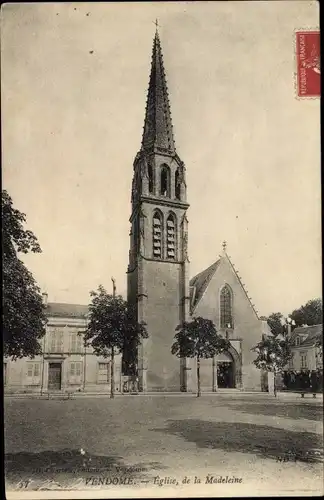 Ak Vendôme Loir et Cher, Eglise de la Madeleine