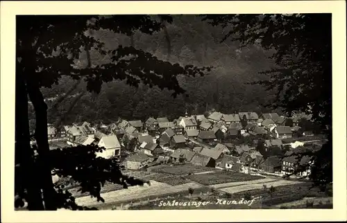 Ak Schleusingerneudorf Schleusingen in Thüringen, Panorama