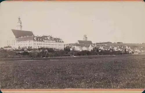 Kabinettfoto Donauwörth im Landkreis Donau Ries, Panorama vom Ort