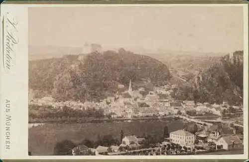 Kabinettfoto Riedenburg in Niederbayern, Fotograf Joh. Röckelein München