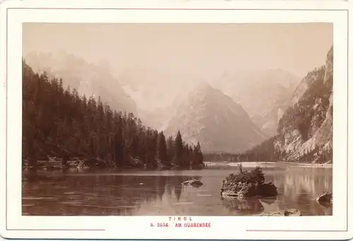 Kabinettfoto Südtirol, Dürrenseepartie