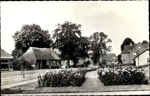 Ak Diever Drenthe Niederlande, Hoofdstraat