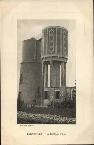 Passepartout Ak Angerville Essonne, Le Château d´Eau