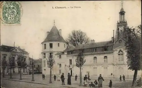 Ak Clamart Hauts de Seine, La Mairie
