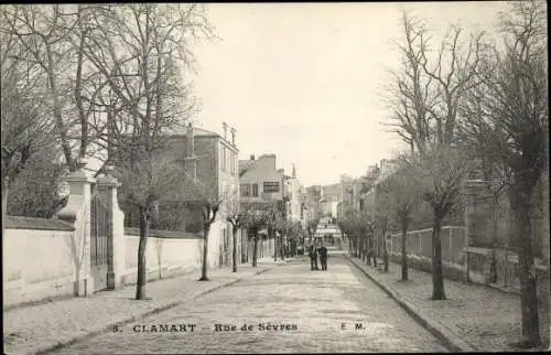 Ak Clamart Hauts de Seine, Rue de Sèvres