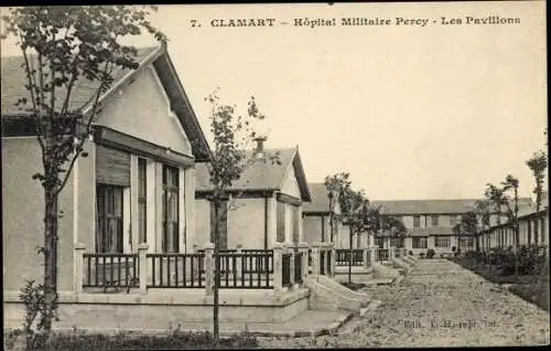 Ak Clamart Hauts de Seine, Hôpital Militaire Percy