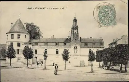 Ak Clamart Hauts de Seine, La Mairie