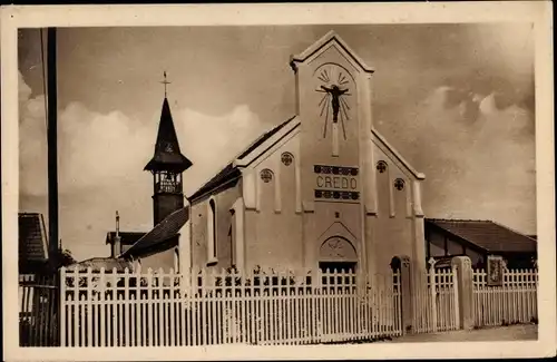 Ak Les Joncherolles Pierrefitte Seine-Saint-Denis, Chapelle Notre Dame de Salut Hors des Murs