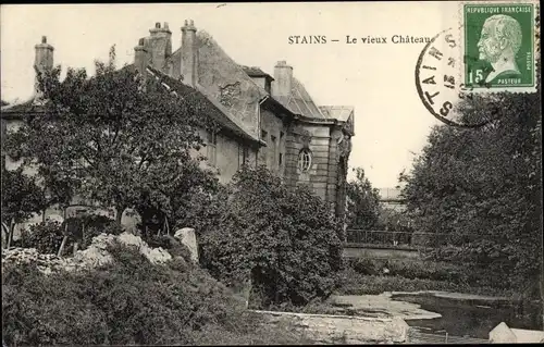 Ak Stains Seine-Saint-Denis, Le Vieux Château