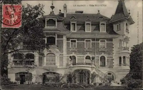 Ak Le Raincy Seine Saint Denis, Villa Helvétia